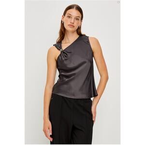 Rails Karley Top in Gunmetal. Size Large